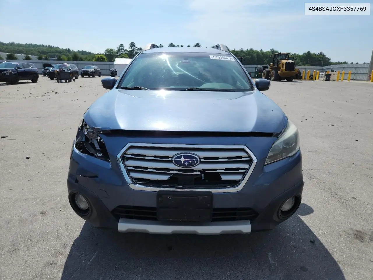 2015 Subaru Outback 2.5I Limited VIN: 4S4BSAJCXF3357769 Lot: 61326025