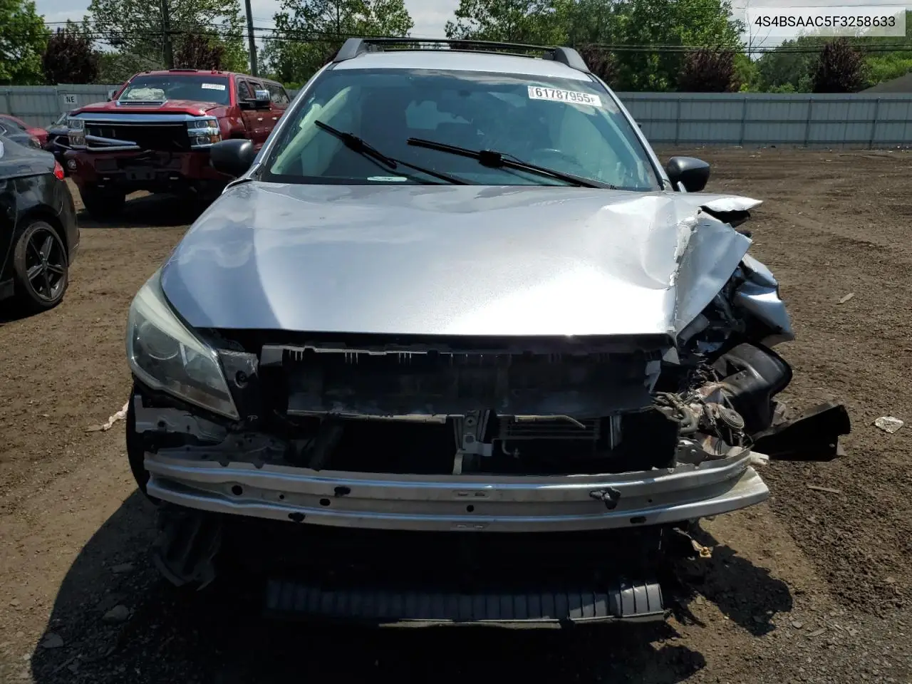 2015 Subaru Outback 2.5I VIN: 4S4BSAAC5F3258633 Lot: 61787955