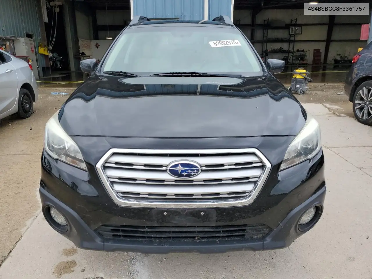 2015 Subaru Outback 2.5I Premium VIN: 4S4BSBCC8F3361757 Lot: 62002975
