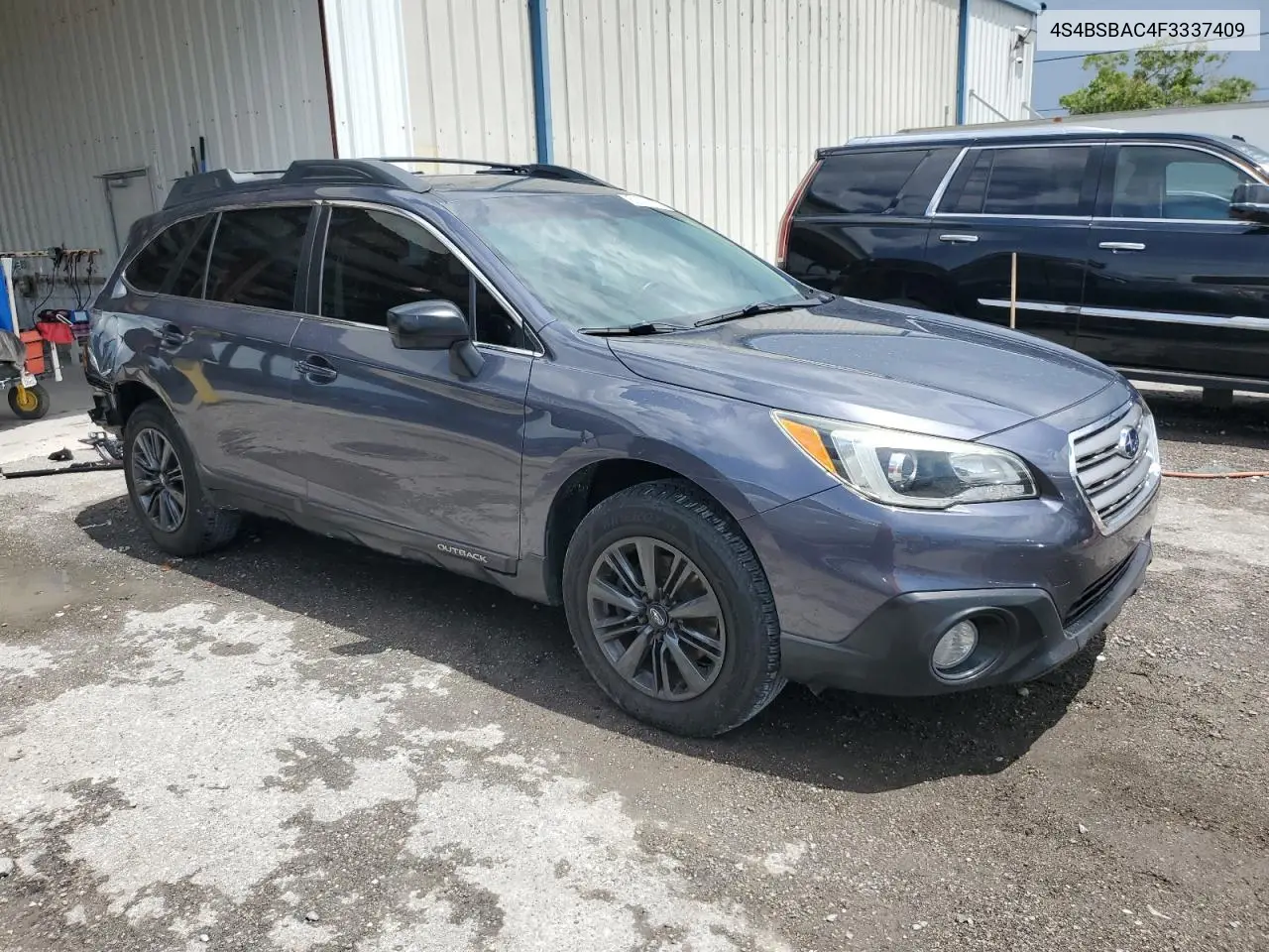 2015 Subaru Outback 2.5I VIN: 4S4BSBAC4F3337409 Lot: 62709305