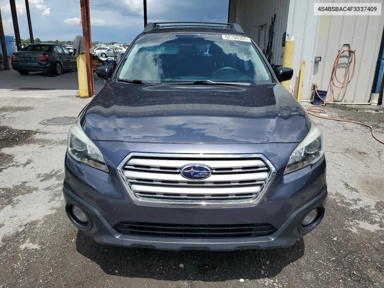 2015 Subaru Outback 2.5I VIN: 4S4BSBAC4F3337409 Lot: 62709305