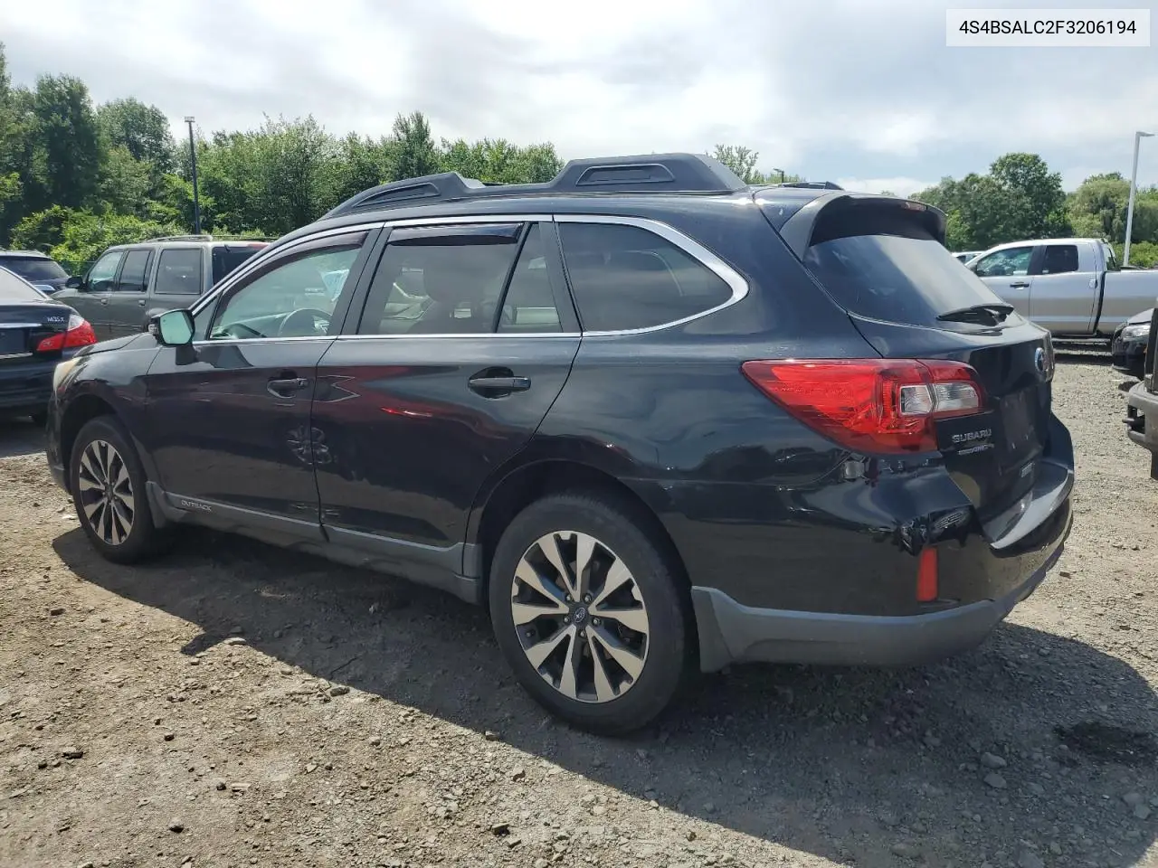 2015 Subaru Outback 2.5I Limited VIN: 4S4BSALC2F3206194 Lot: 62832895
