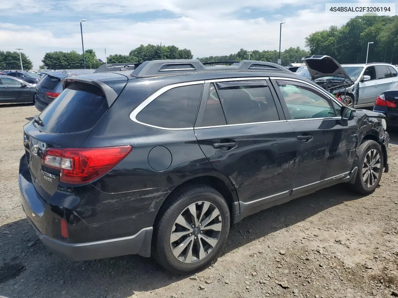 2015 Subaru Outback 2.5I Limited VIN: 4S4BSALC2F3206194 Lot: 62832895