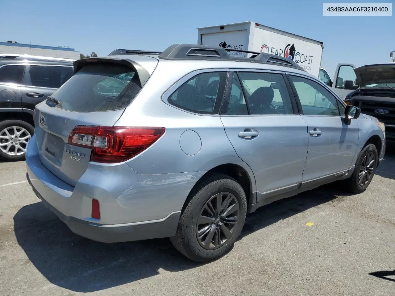 2015 Subaru Outback 2.5I VIN: 4S4BSAAC6F3210400 Lot: 62910505