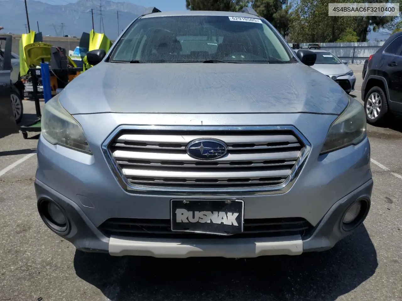 2015 Subaru Outback 2.5I VIN: 4S4BSAAC6F3210400 Lot: 62910505