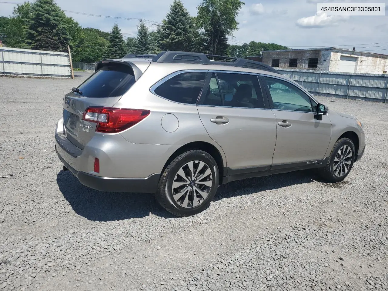2015 Subaru Outback 2.5I Limited VIN: 4S4BSANC3F3305801 Lot: 62983835