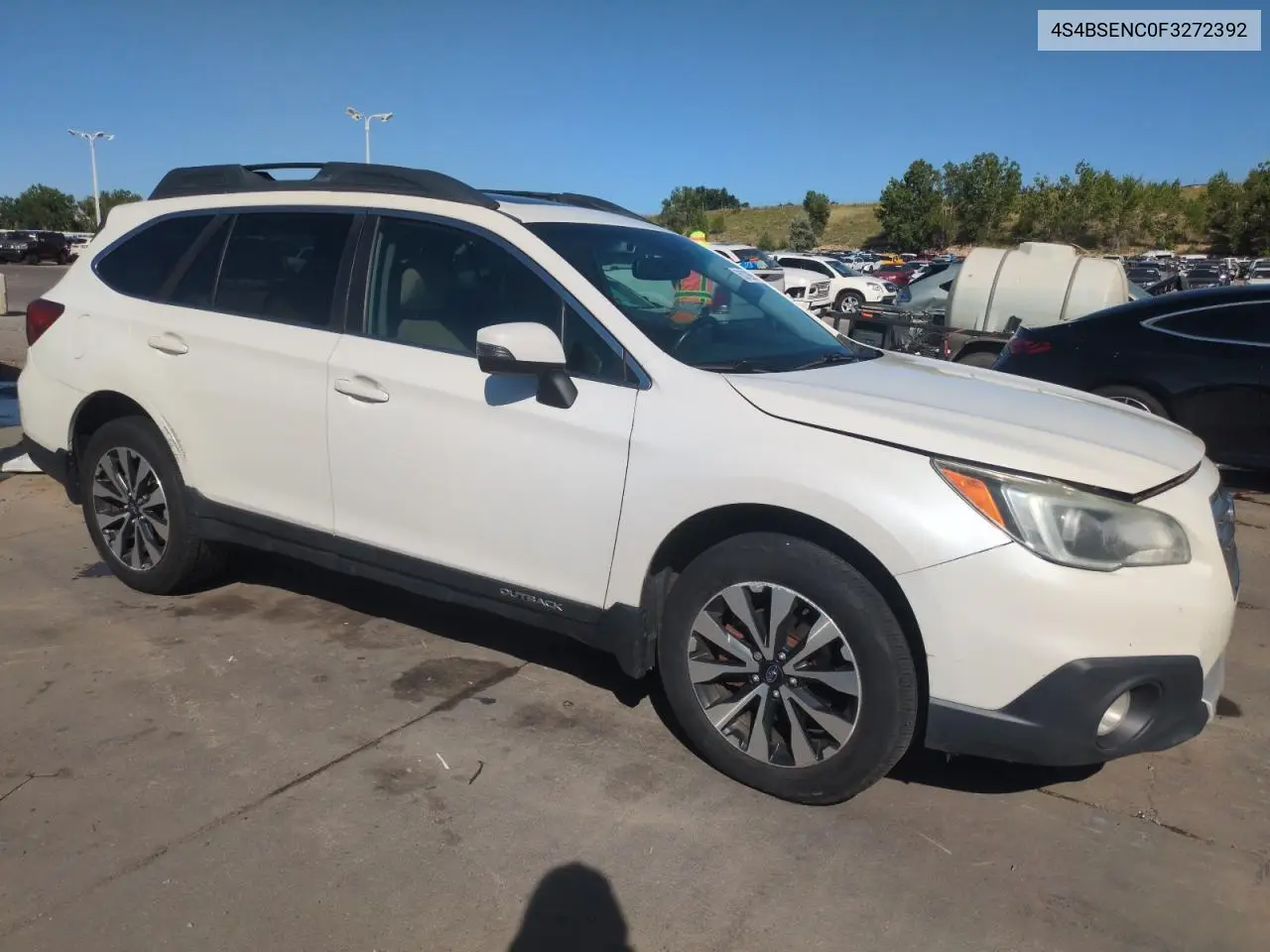 2015 Subaru Outback 3.6R Limited VIN: 4S4BSENC0F3272392 Lot: 63012665