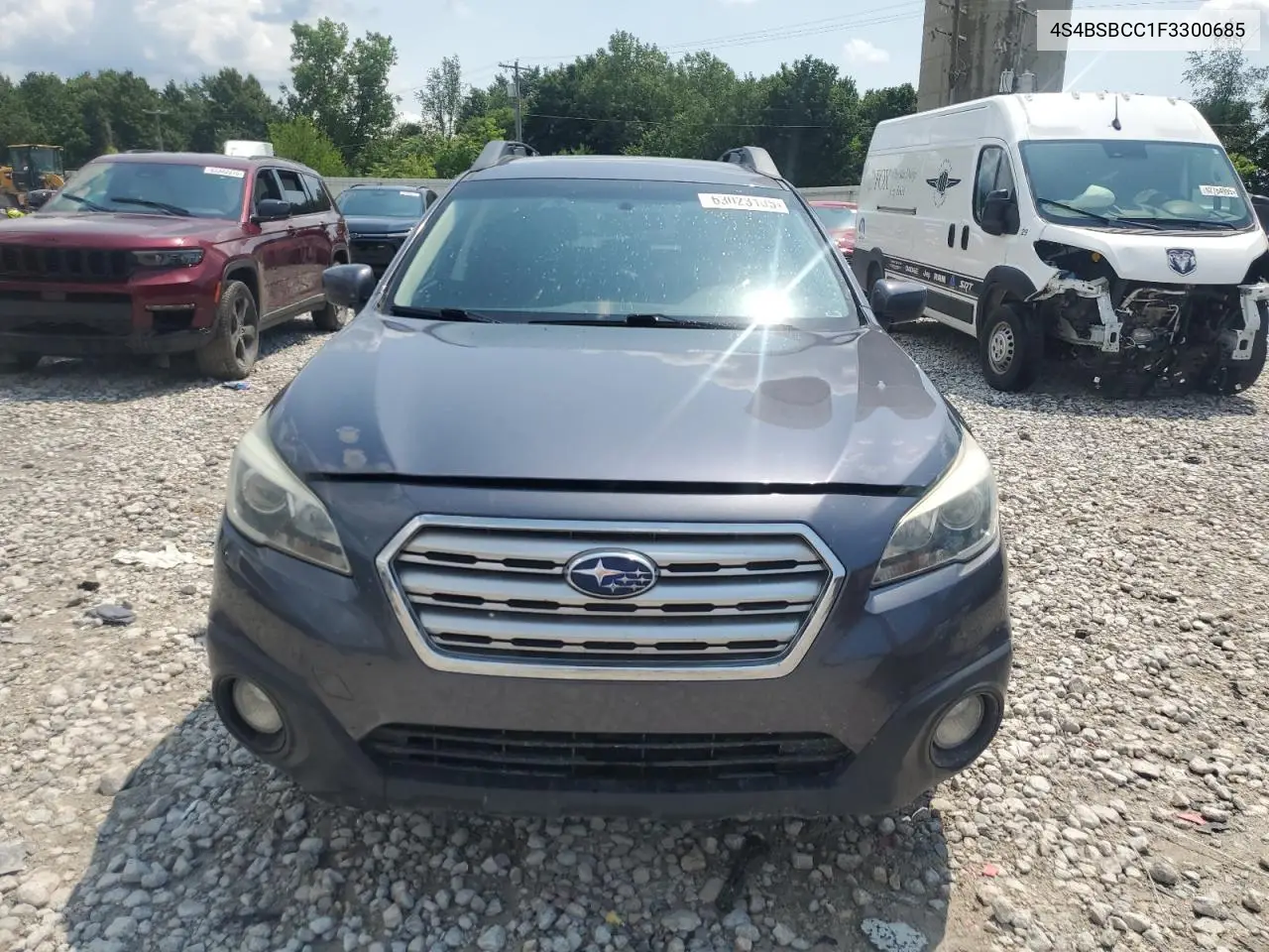 2015 Subaru Outback 2.5I Premium VIN: 4S4BSBCC1F3300685 Lot: 63023105