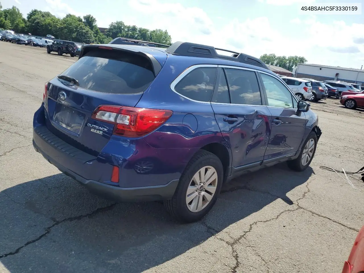 2015 Subaru Outback 2.5I Premium VIN: 4S4BSAHC5F3330159 Lot: 63049265