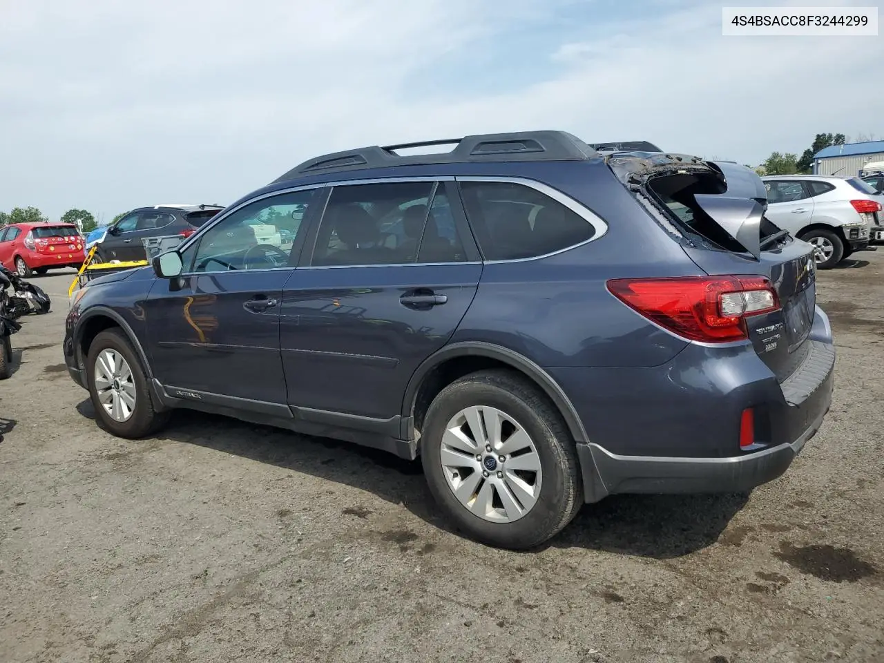 2015 Subaru Outback 2.5I Premium VIN: 4S4BSACC8F3244299 Lot: 63064035