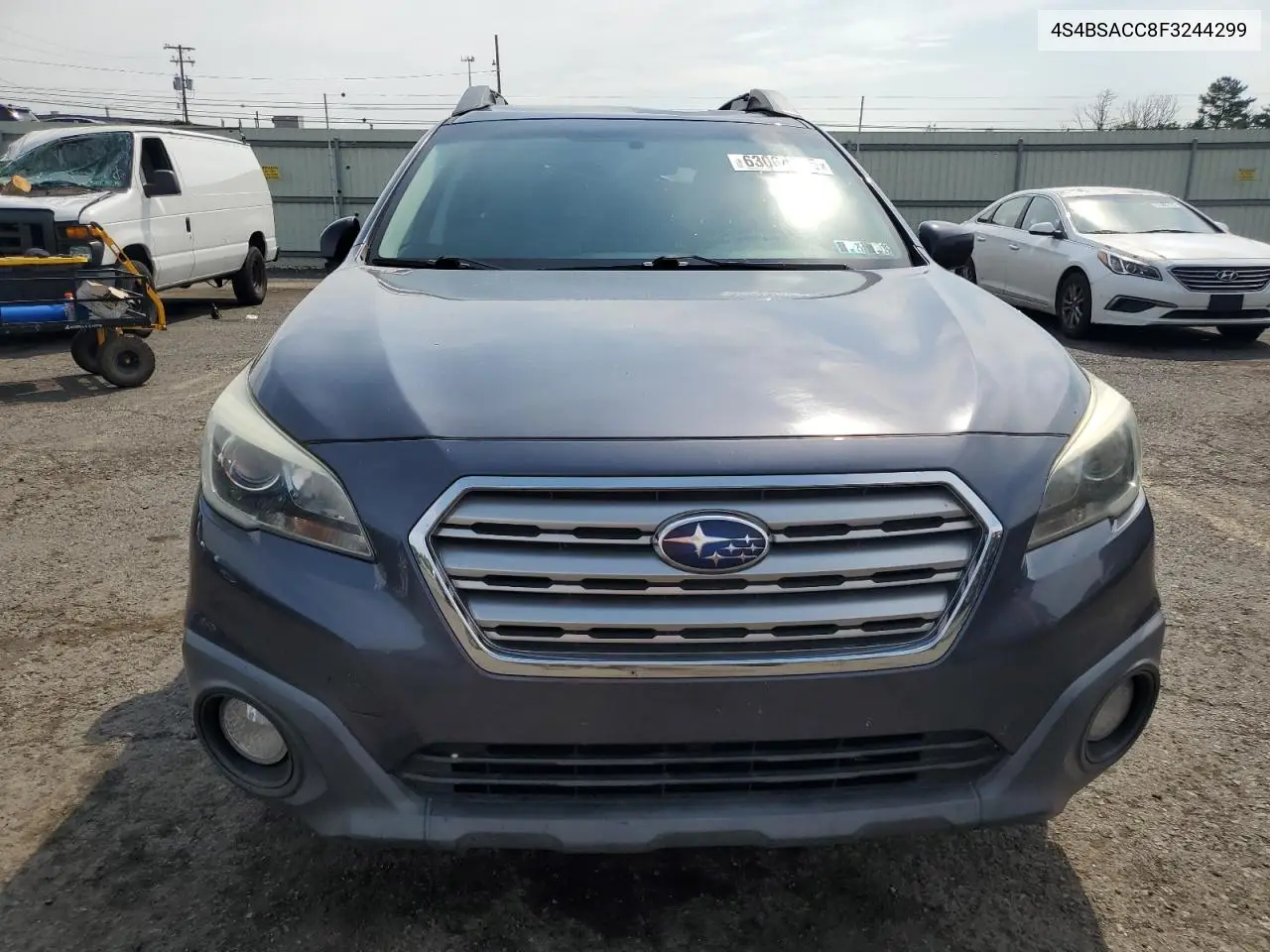 2015 Subaru Outback 2.5I Premium VIN: 4S4BSACC8F3244299 Lot: 63064035