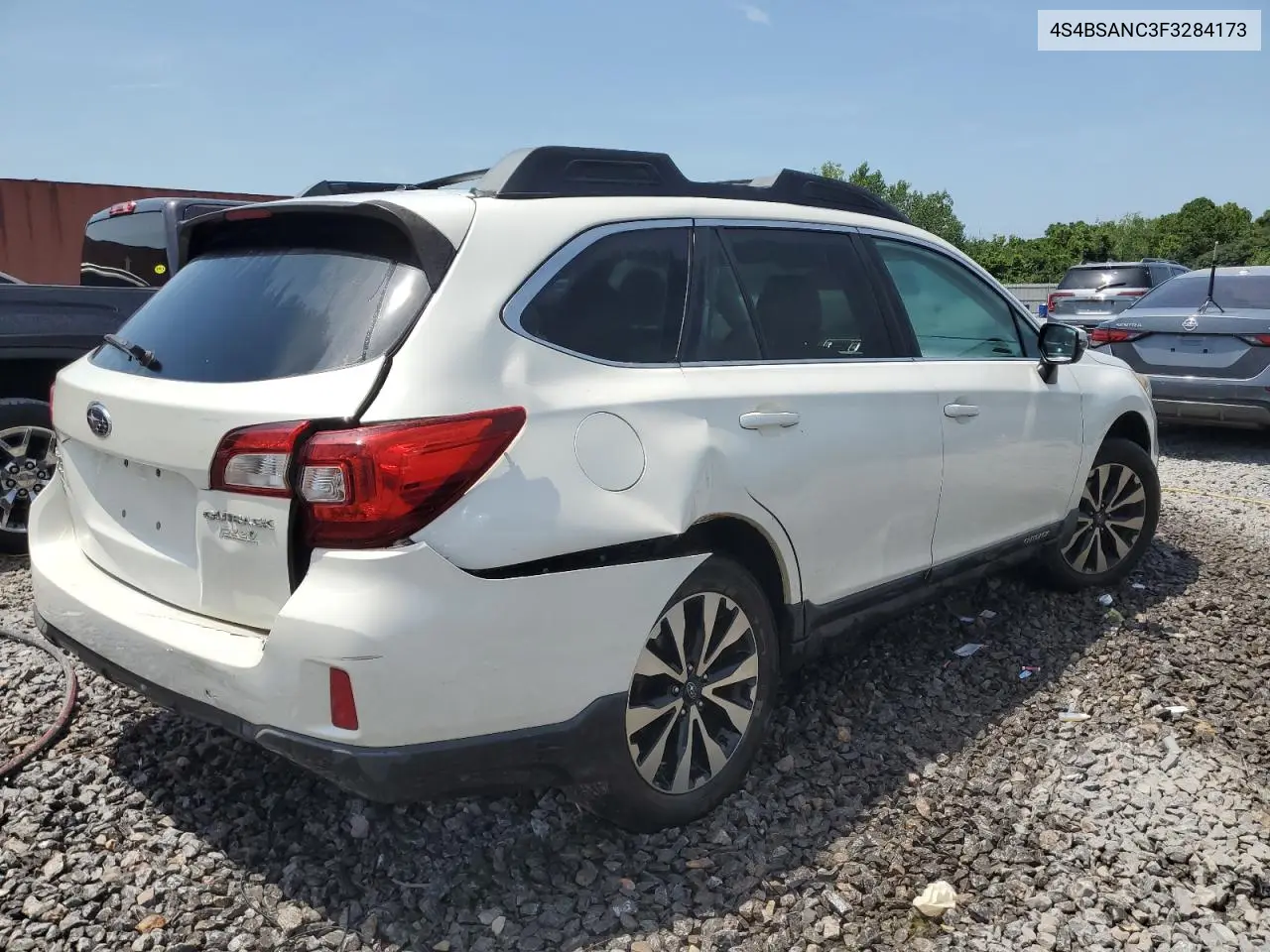 2015 Subaru Outback 2.5I Limited VIN: 4S4BSANC3F3284173 Lot: 63100035