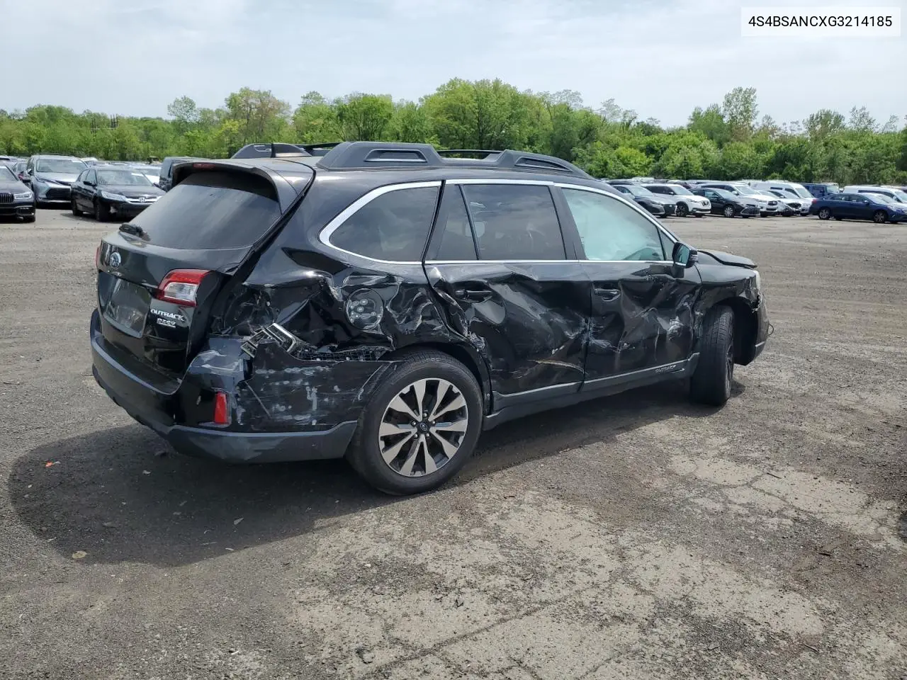 2016 Subaru Outback 2.5I Limited VIN: 4S4BSANCXG3214185 Lot: 55340315
