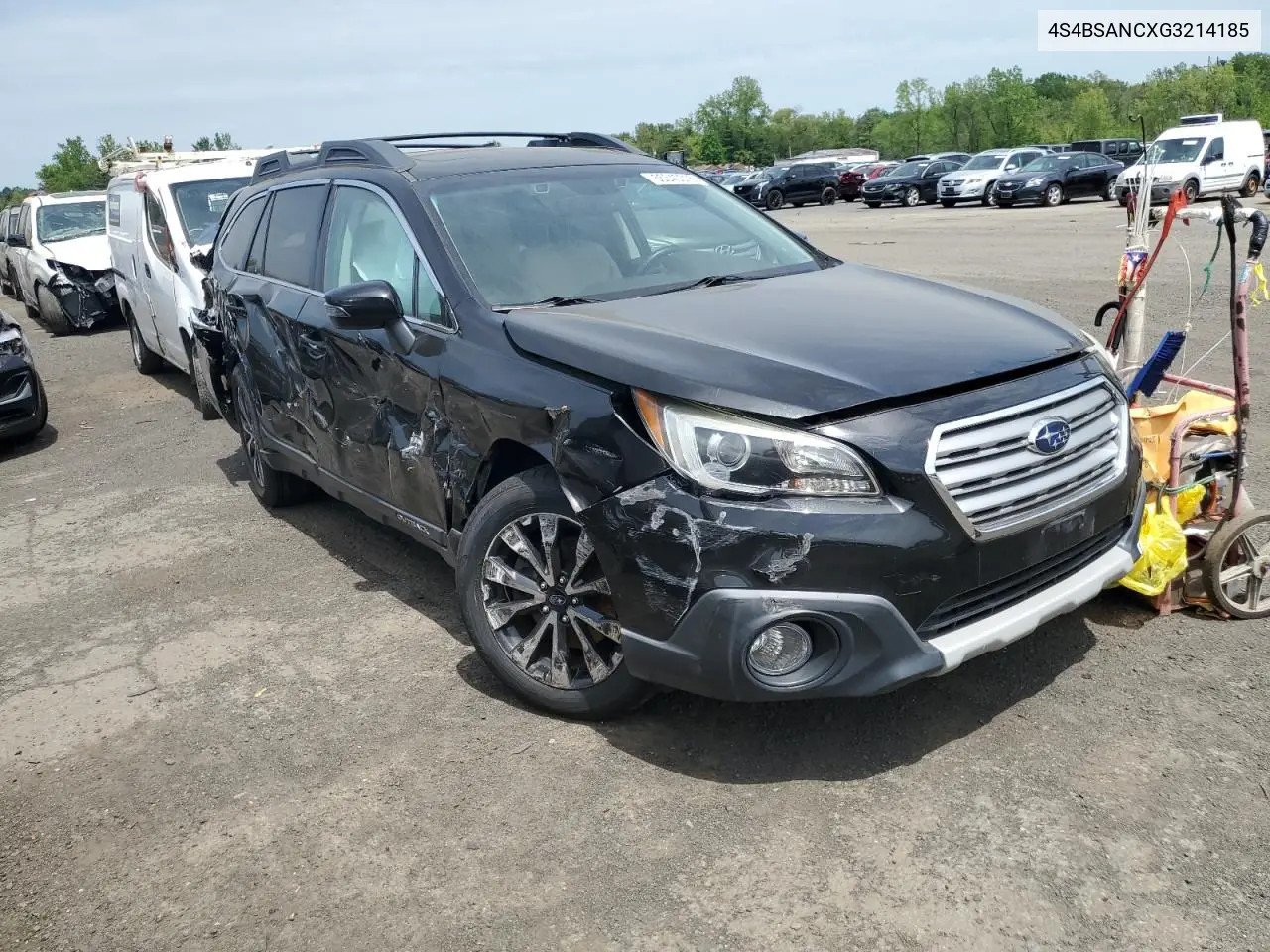 2016 Subaru Outback 2.5I Limited VIN: 4S4BSANCXG3214185 Lot: 55340315