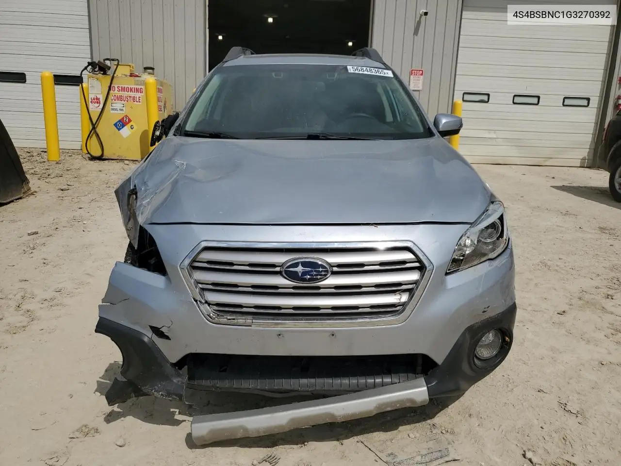 2016 Subaru Outback 2.5I Limited VIN: 4S4BSBNC1G3270392 Lot: 56848365
