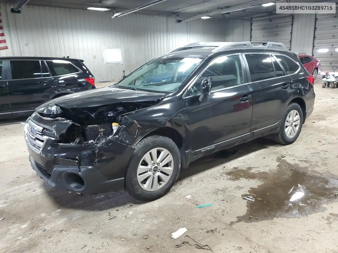 2016 Subaru Outback 2.5I Premium VIN: 4S4BSBHC1G3289715 Lot: 56943375
