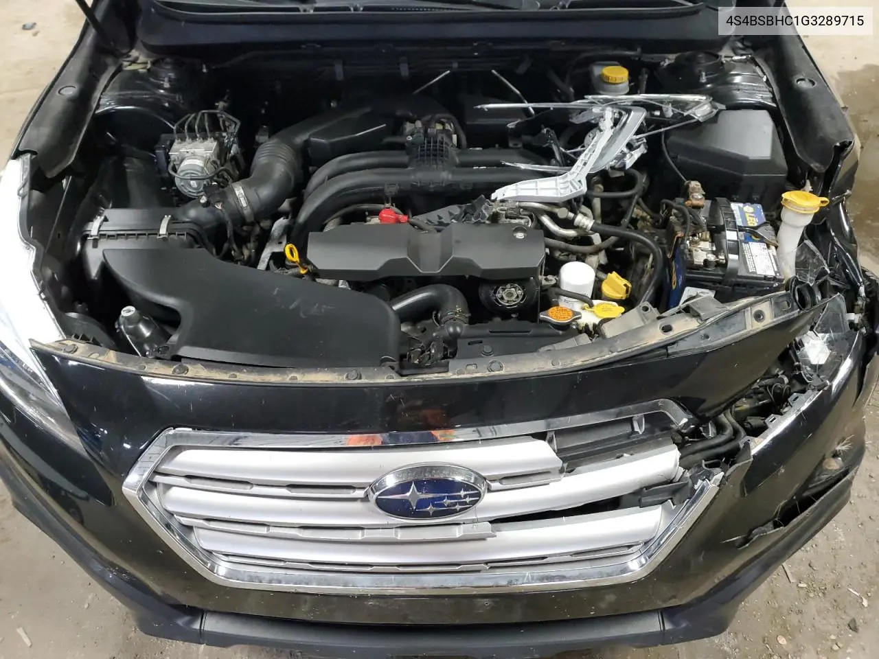 2016 Subaru Outback 2.5I Premium VIN: 4S4BSBHC1G3289715 Lot: 56943375