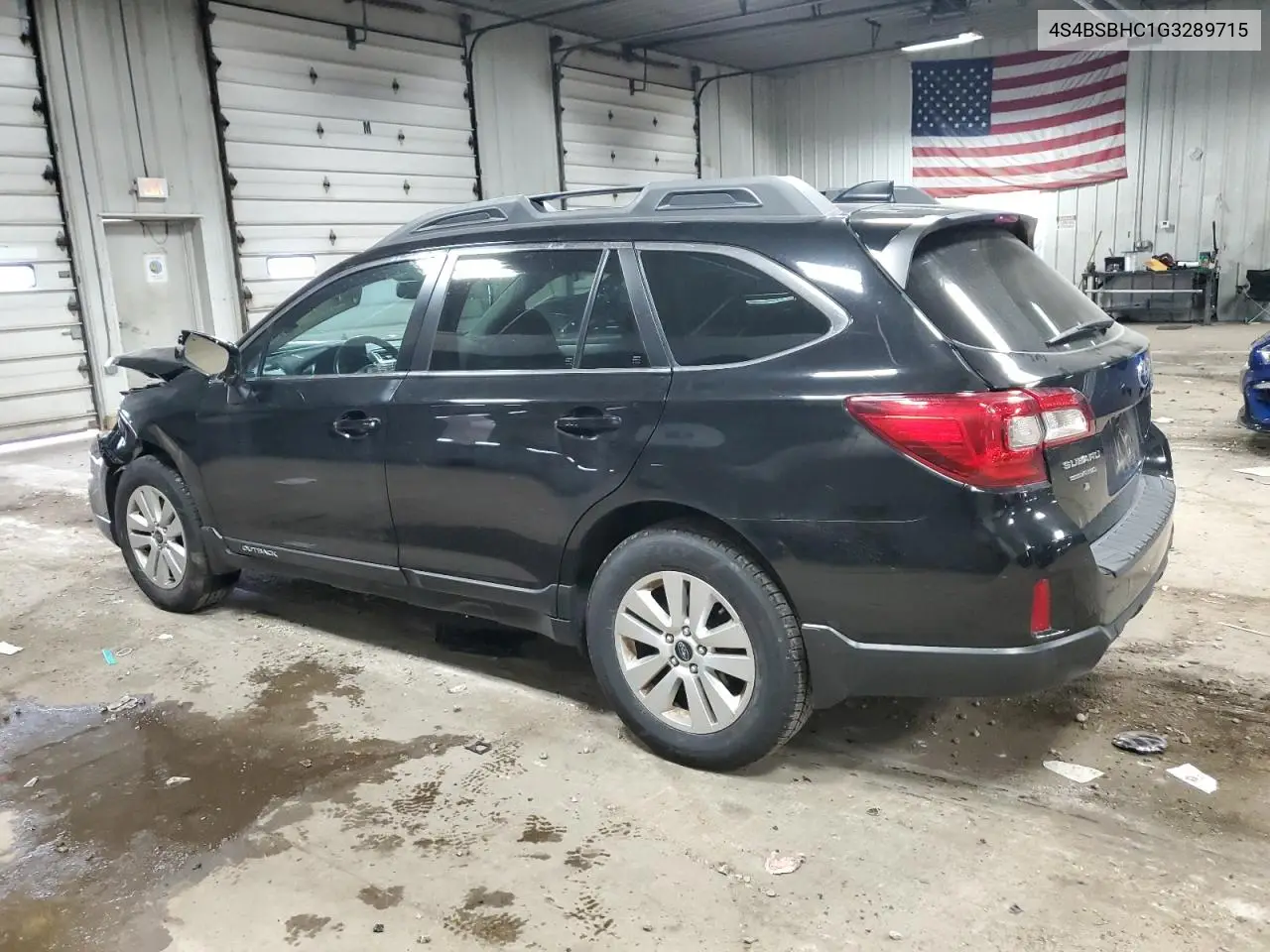 2016 Subaru Outback 2.5I Premium VIN: 4S4BSBHC1G3289715 Lot: 56943375