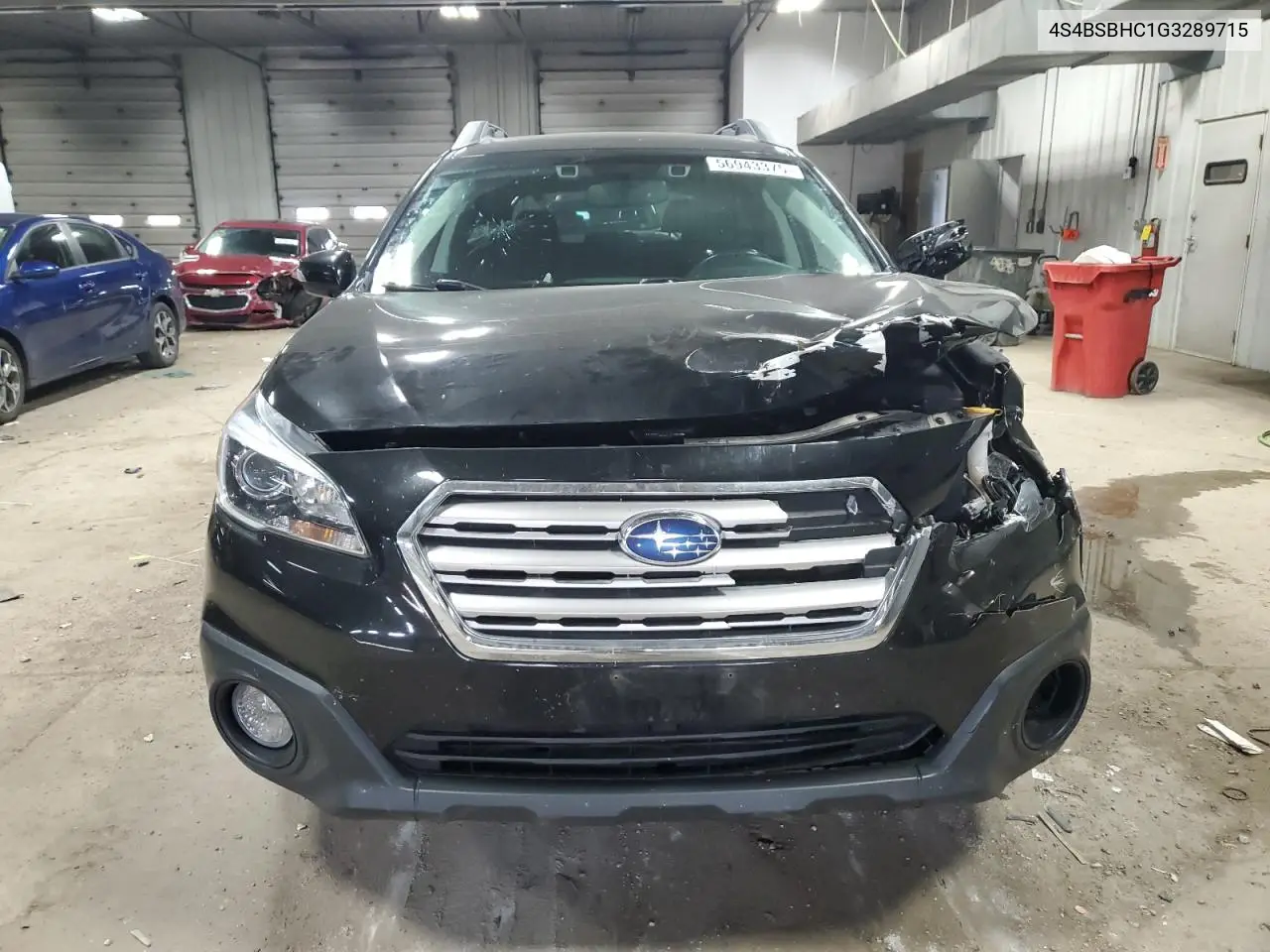 2016 Subaru Outback 2.5I Premium VIN: 4S4BSBHC1G3289715 Lot: 56943375