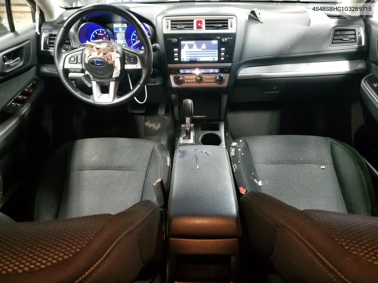 2016 Subaru Outback 2.5I Premium VIN: 4S4BSBHC1G3289715 Lot: 56943375