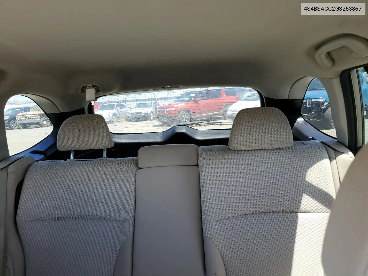 2016 Subaru Outback 2.5I Premium VIN: 4S4BSACC2G3263867 Lot: 56966185