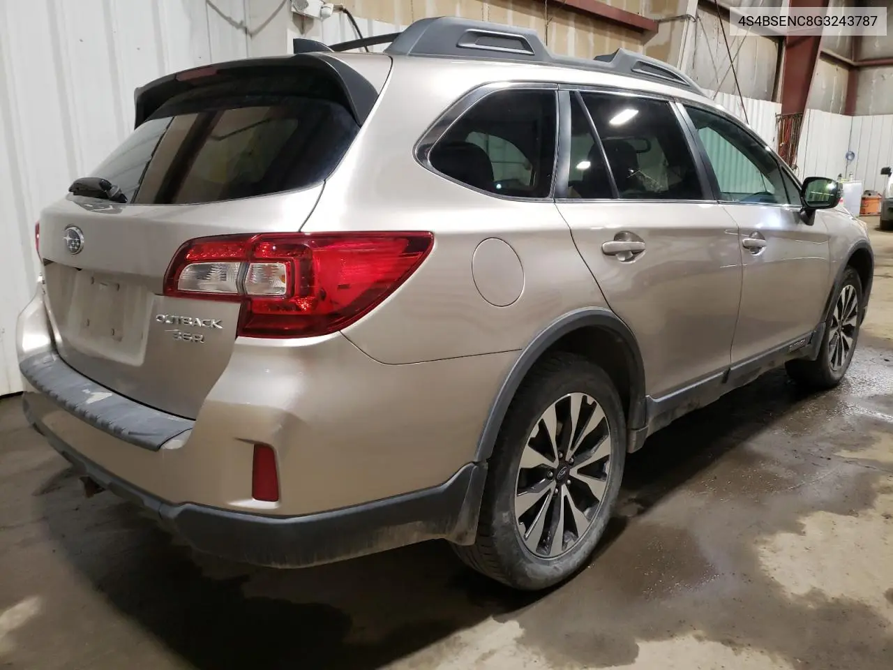 2016 Subaru Outback 3.6R Limited VIN: 4S4BSENC8G3243787 Lot: 56997685