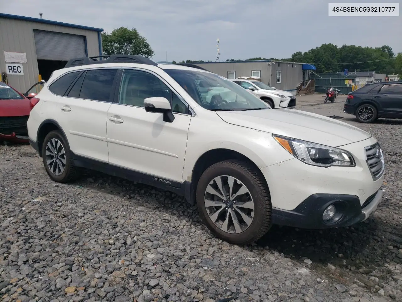 2016 Subaru Outback 3.6R Limited VIN: 4S4BSENC5G3210777 Lot: 62590525
