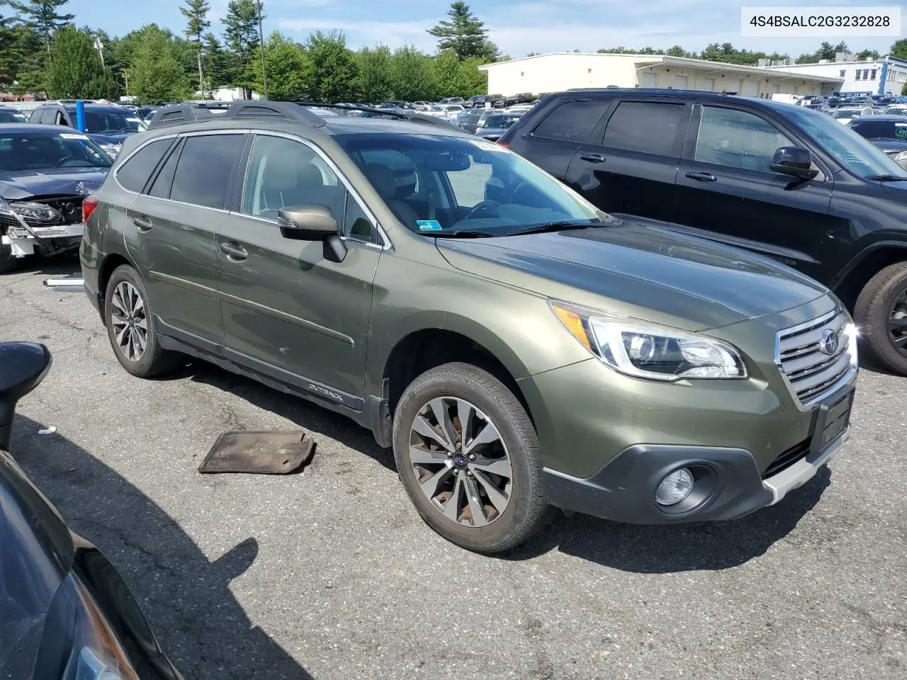 2016 Subaru Outback 2.5I Limited VIN: 4S4BSALC2G3232828 Lot: 62752275