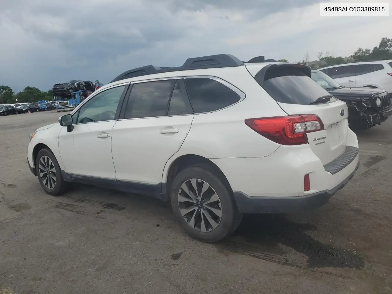 2016 Subaru Outback 2.5I Limited VIN: 4S4BSALC6G3309815 Lot: 62759005
