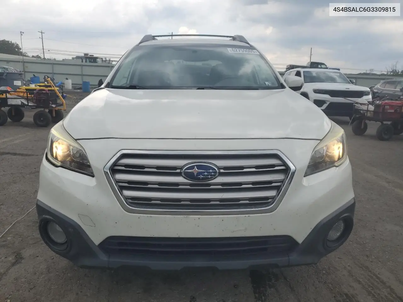 2016 Subaru Outback 2.5I Limited VIN: 4S4BSALC6G3309815 Lot: 62759005