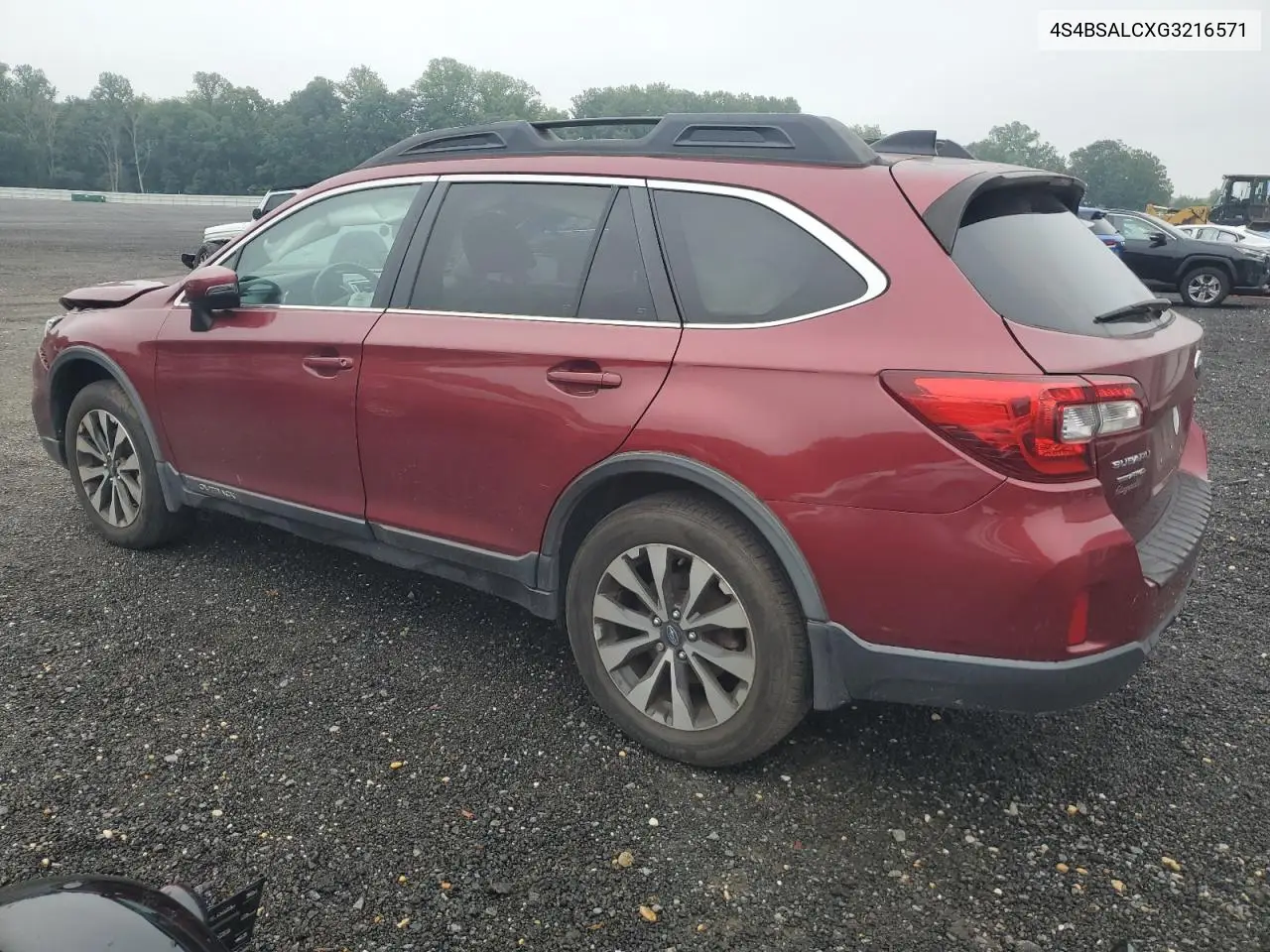 2016 Subaru Outback 2.5I Limited VIN: 4S4BSALCXG3216571 Lot: 62816435