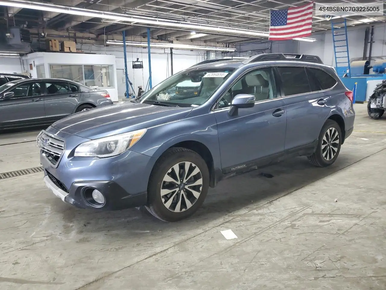 2016 Subaru Outback 2.5I Limited VIN: 4S4BSBNC7G3225005 Lot: 62894655