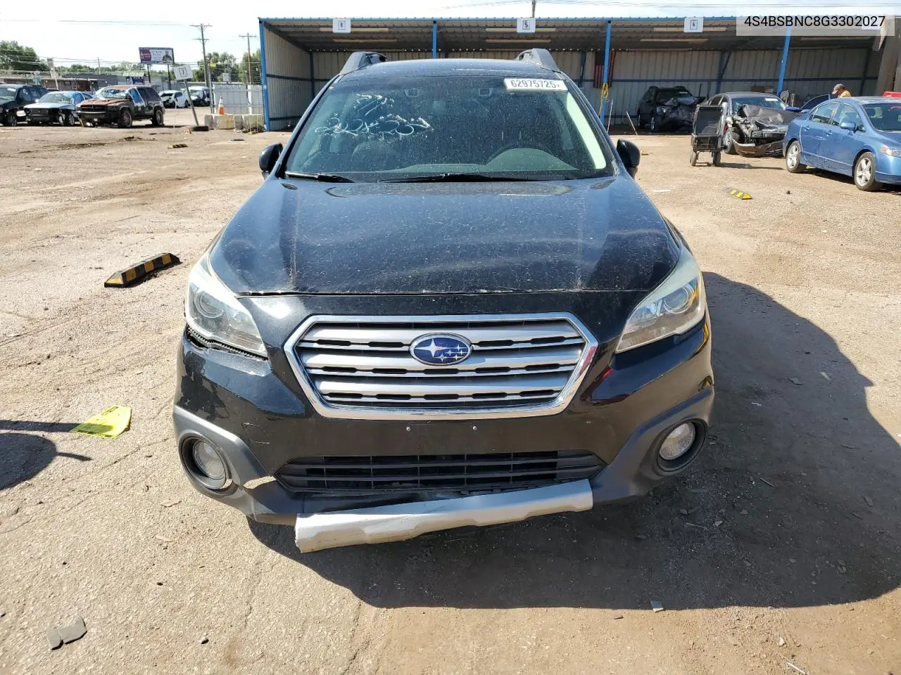 2016 Subaru Outback 2.5I Limited VIN: 4S4BSBNC8G3302027 Lot: 62975725