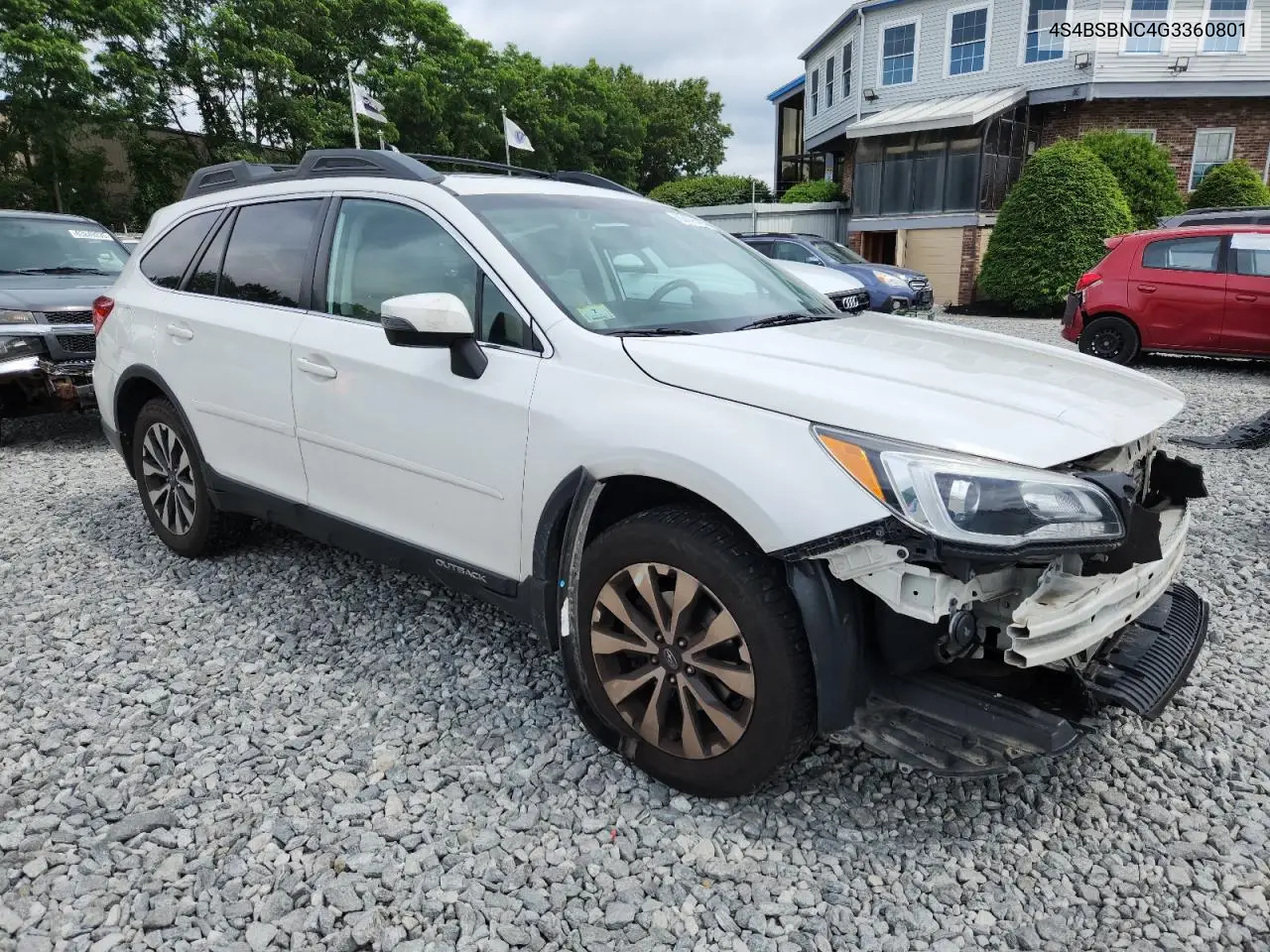 2016 Subaru Outback 2.5I Limited VIN: 4S4BSBNC4G3360801 Lot: 63135495
