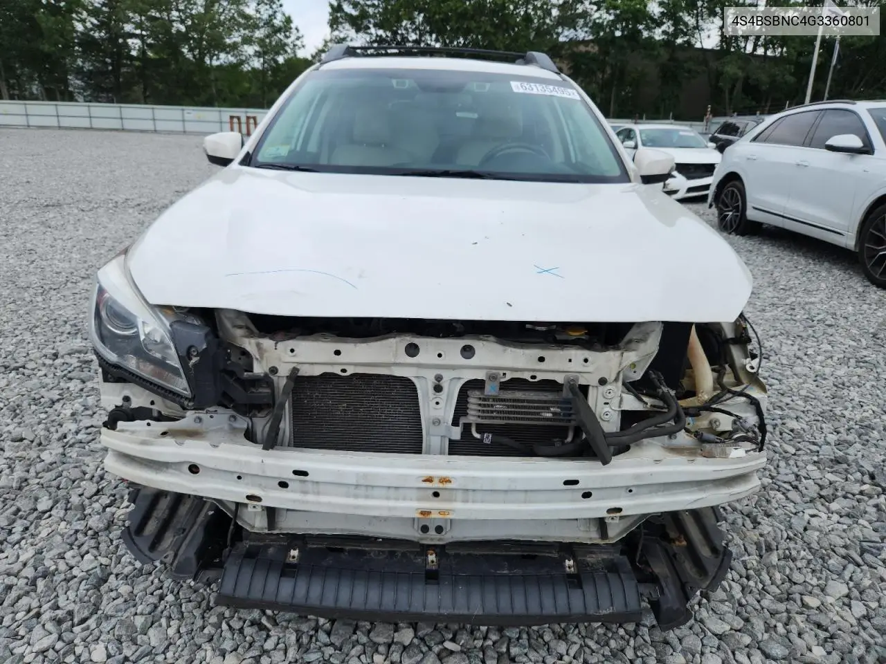 2016 Subaru Outback 2.5I Limited VIN: 4S4BSBNC4G3360801 Lot: 63135495