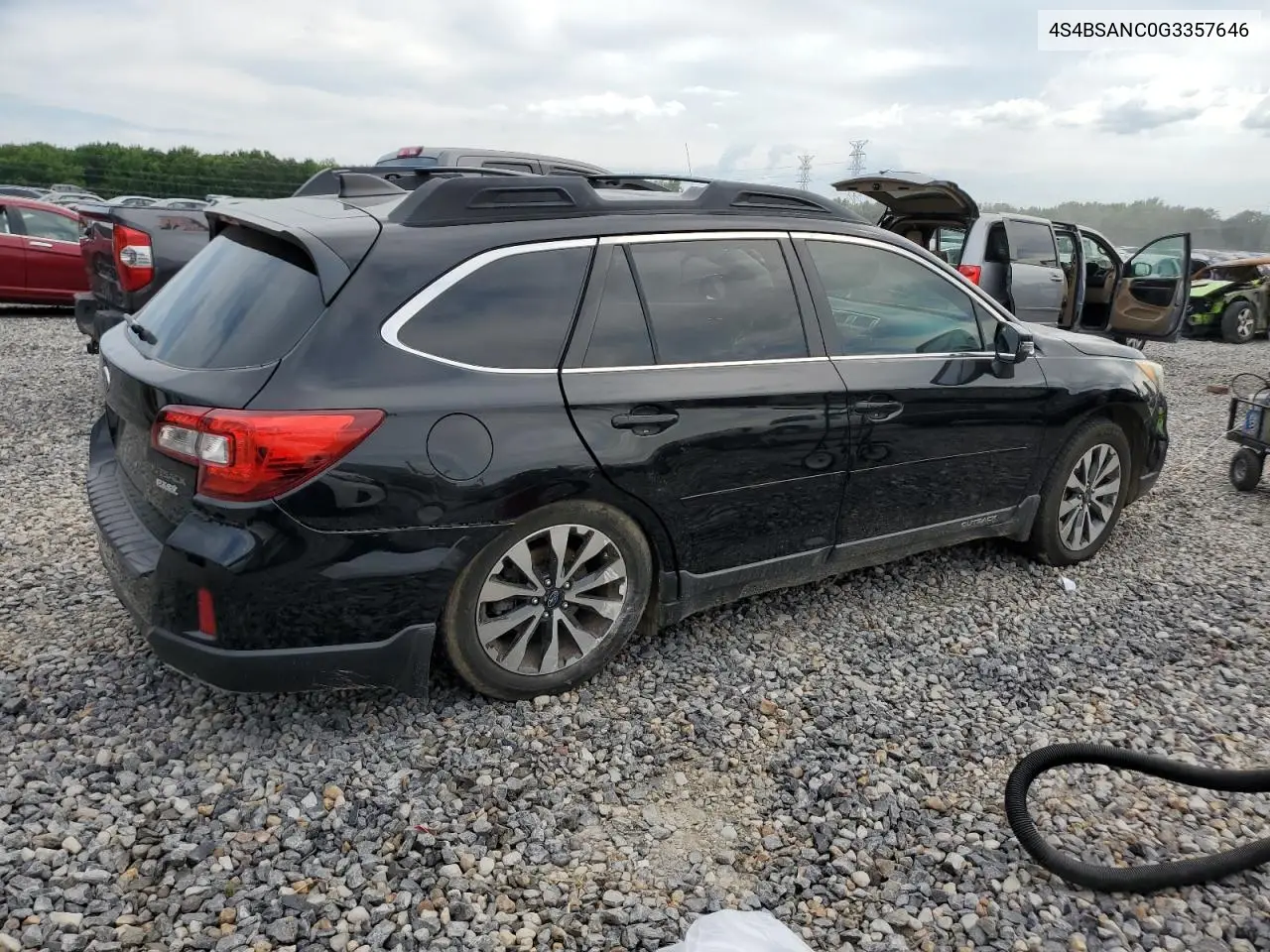 2016 Subaru Outback 2.5I Limited VIN: 4S4BSANC0G3357646 Lot: 63345295