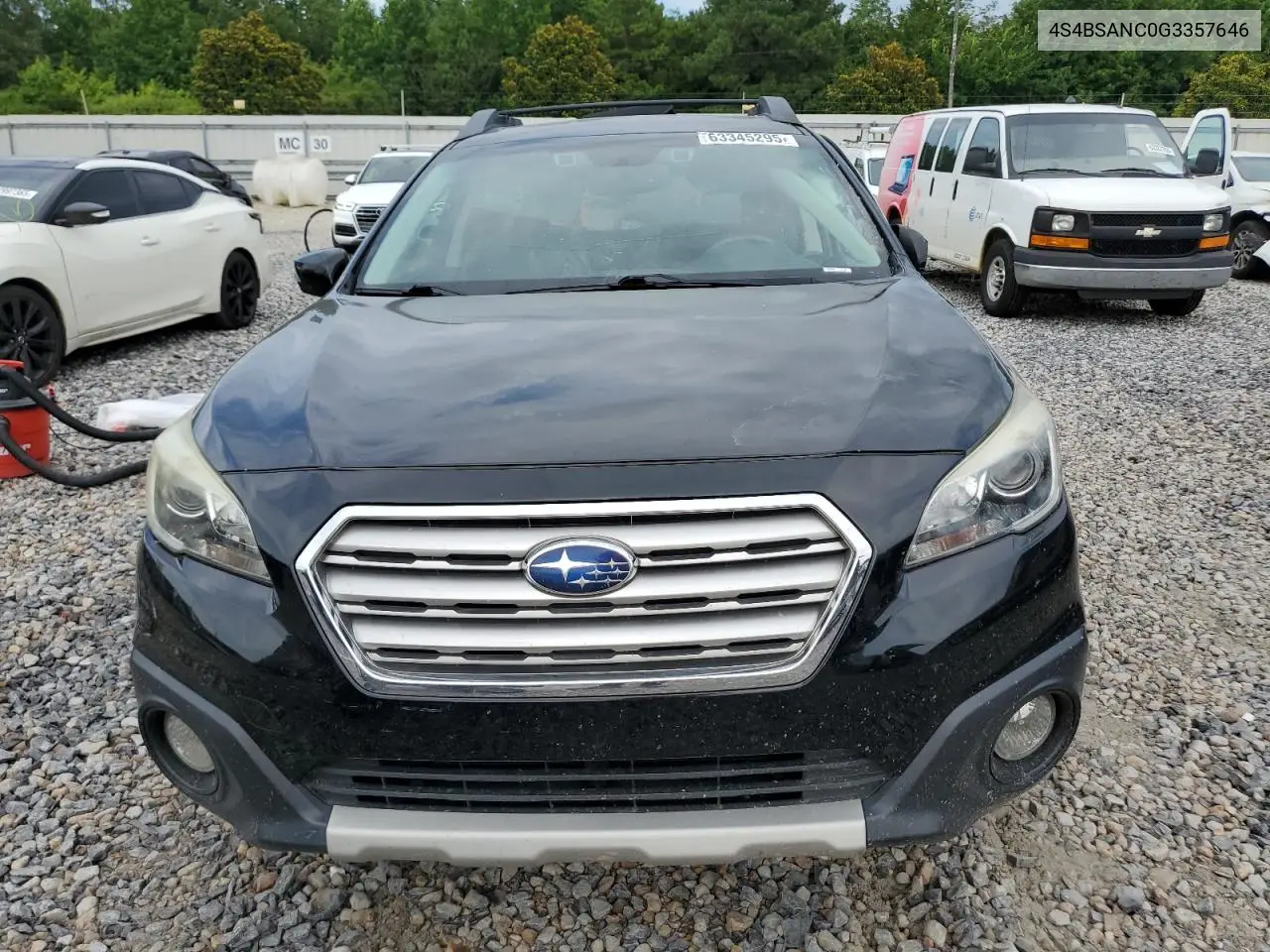 2016 Subaru Outback 2.5I Limited VIN: 4S4BSANC0G3357646 Lot: 63345295
