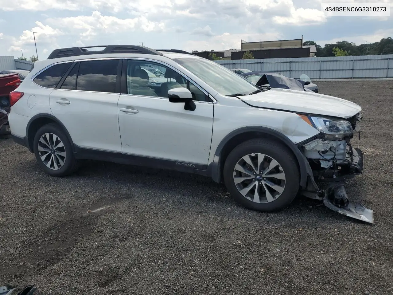 2016 Subaru Outback 3.6R Limited VIN: 4S4BSENC6G3310273 Lot: 63407095