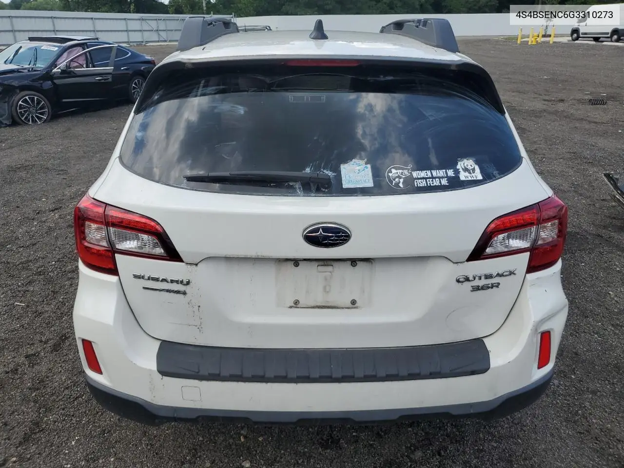 2016 Subaru Outback 3.6R Limited VIN: 4S4BSENC6G3310273 Lot: 63407095