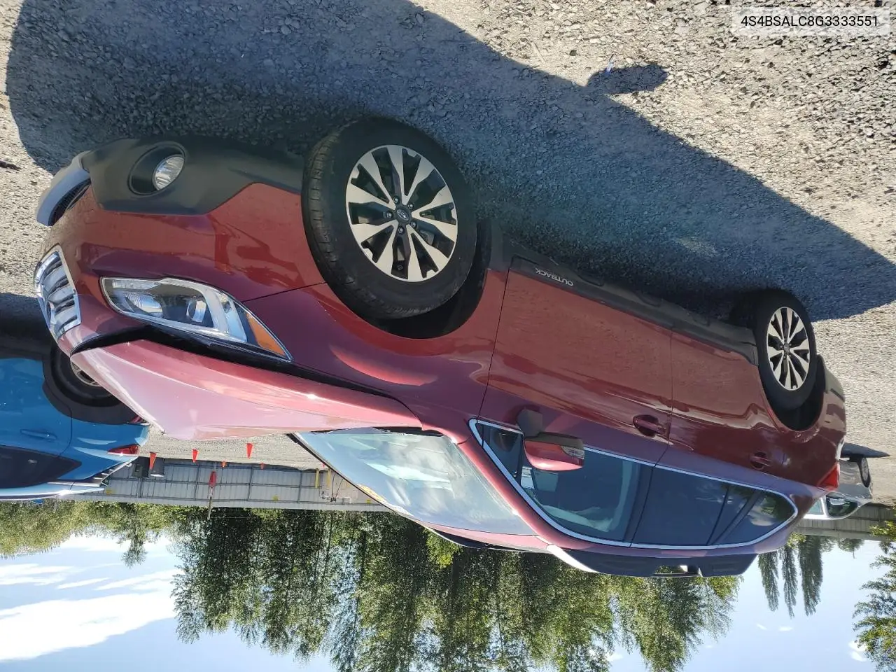 2016 Subaru Outback 2.5I Limited VIN: 4S4BSALC8G3333551 Lot: 63644565