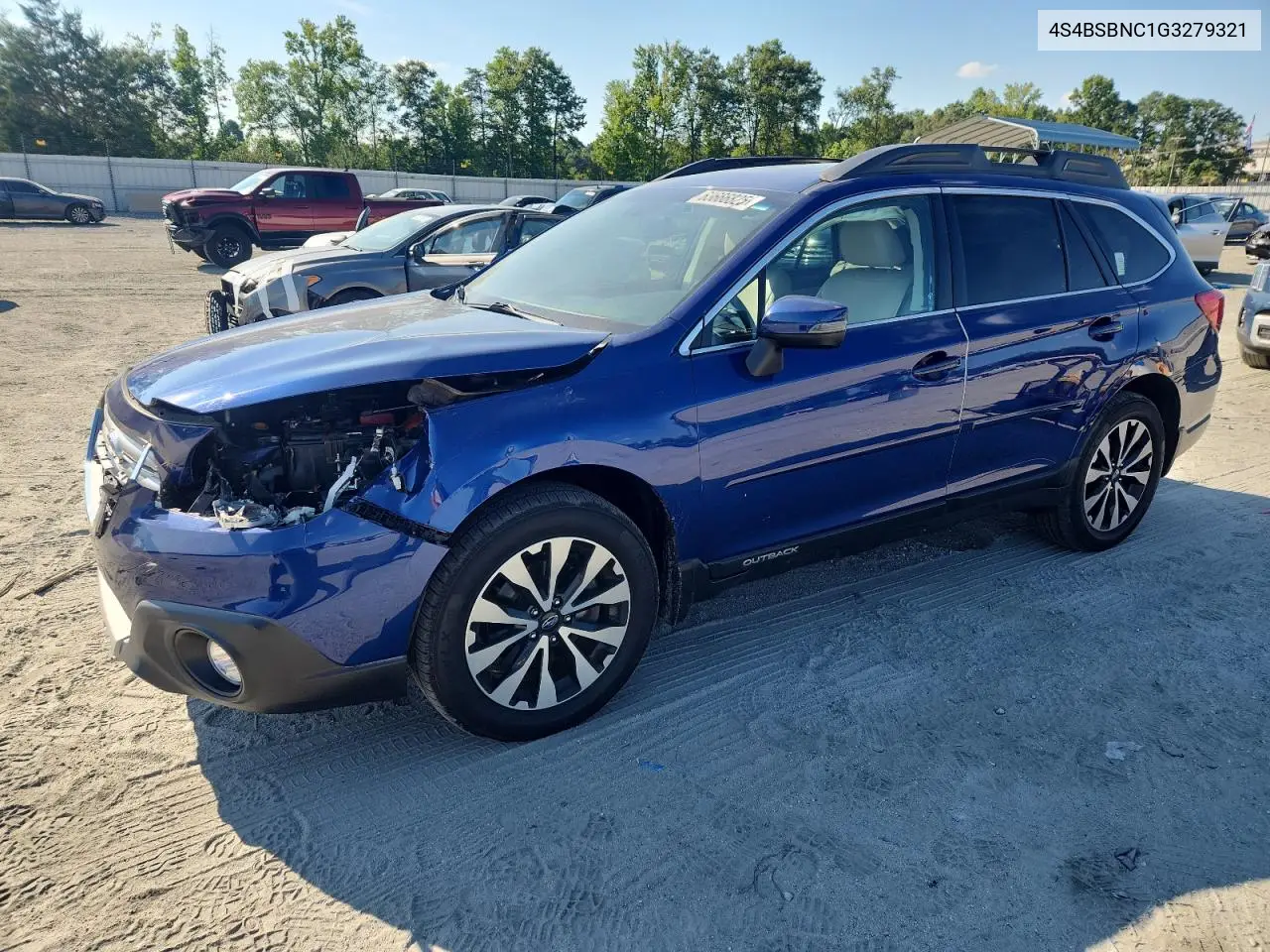 2016 Subaru Outback 2.5I Limited VIN: 4S4BSBNC1G3279321 Lot: 63666825