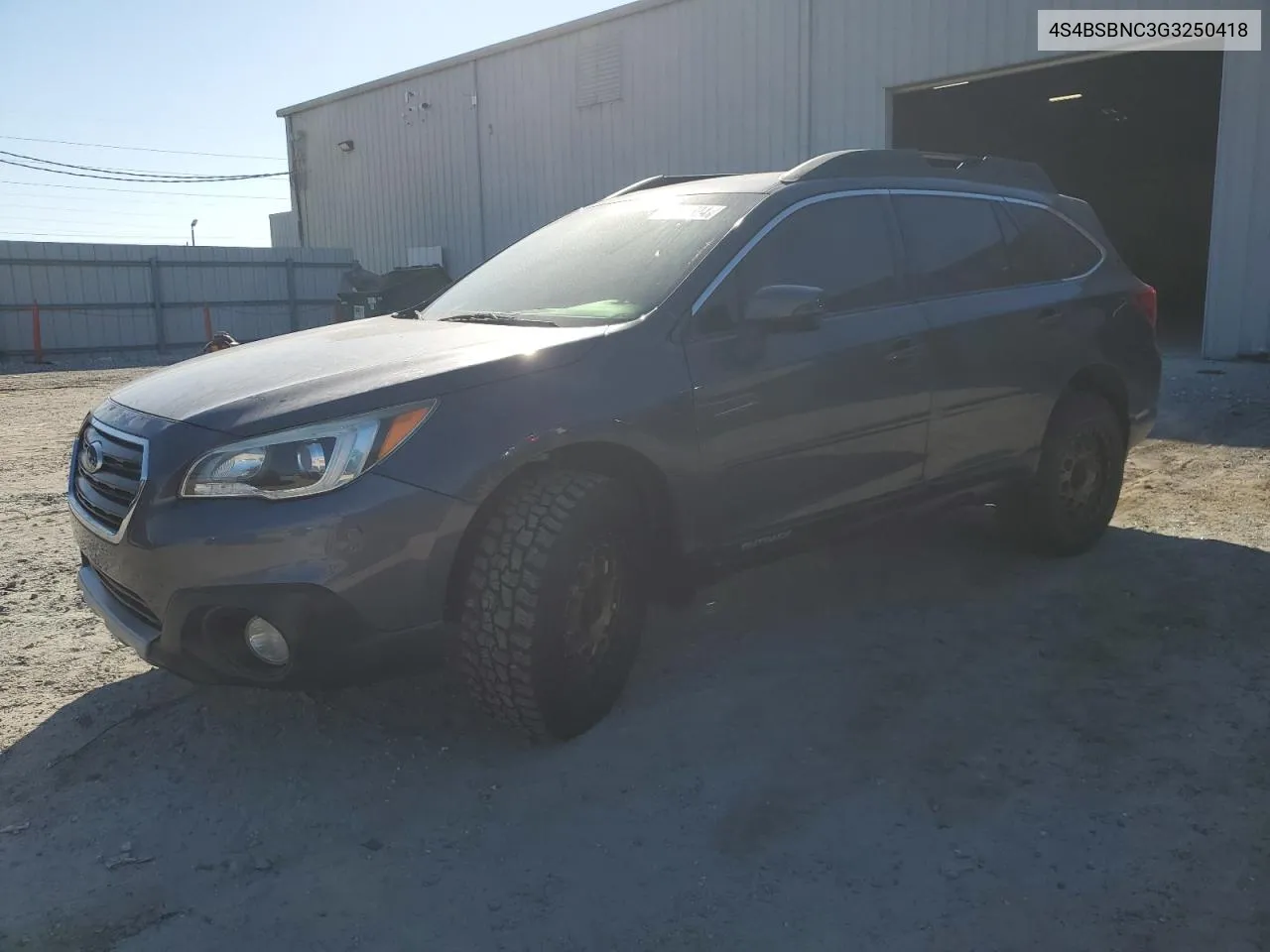 2016 Subaru Outback 2.5I Limited VIN: 4S4BSBNC3G3250418 Lot: 77597524