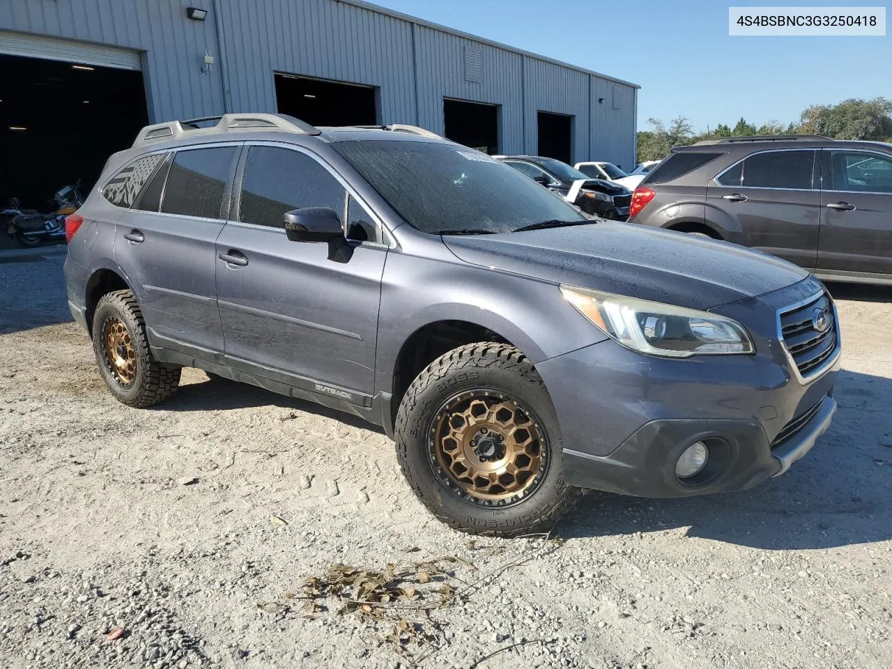 2016 Subaru Outback 2.5I Limited VIN: 4S4BSBNC3G3250418 Lot: 77597524