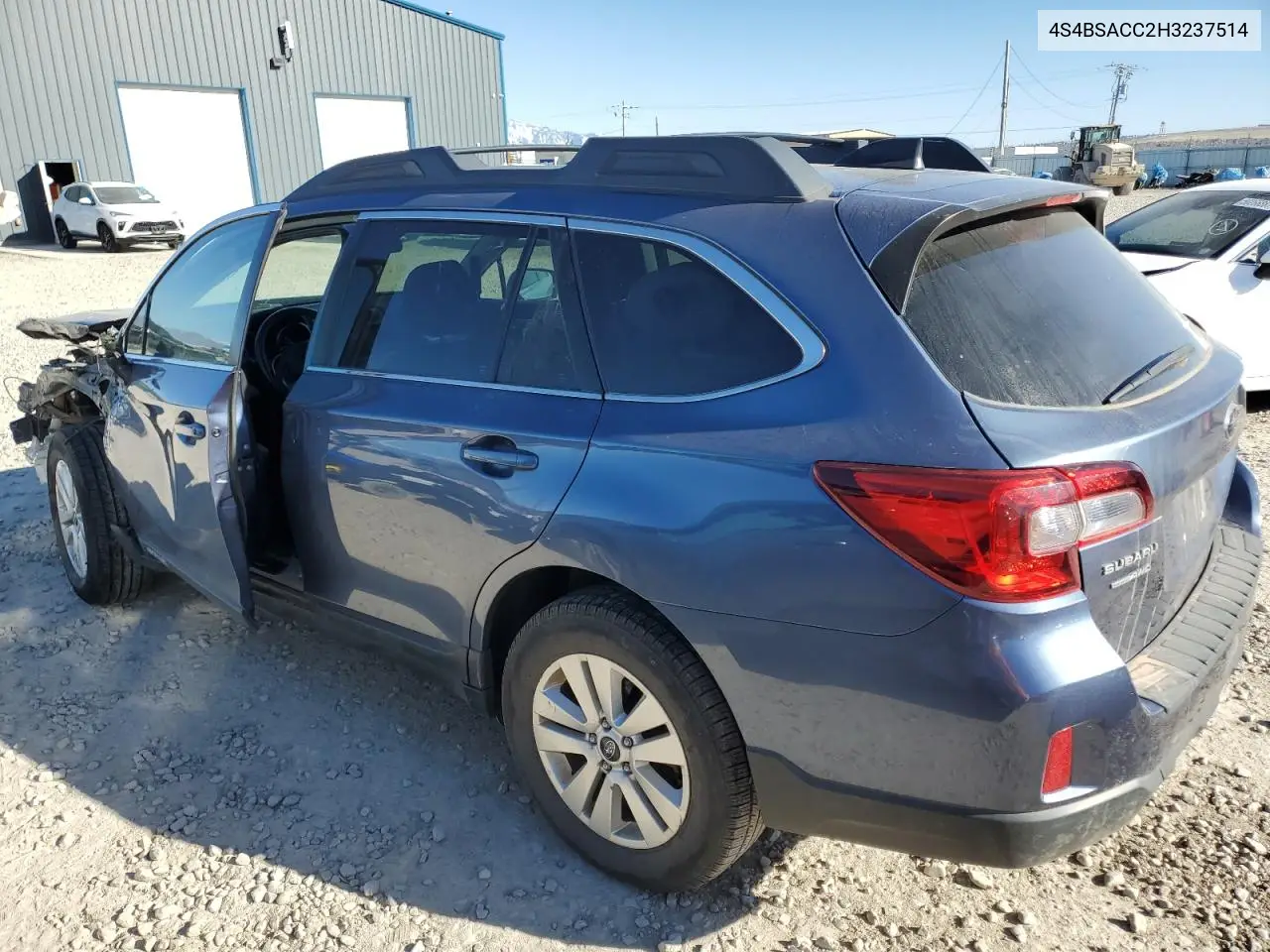 2017 Subaru Outback 2.5I Premium VIN: 4S4BSACC2H3237514 Lot: 50512225