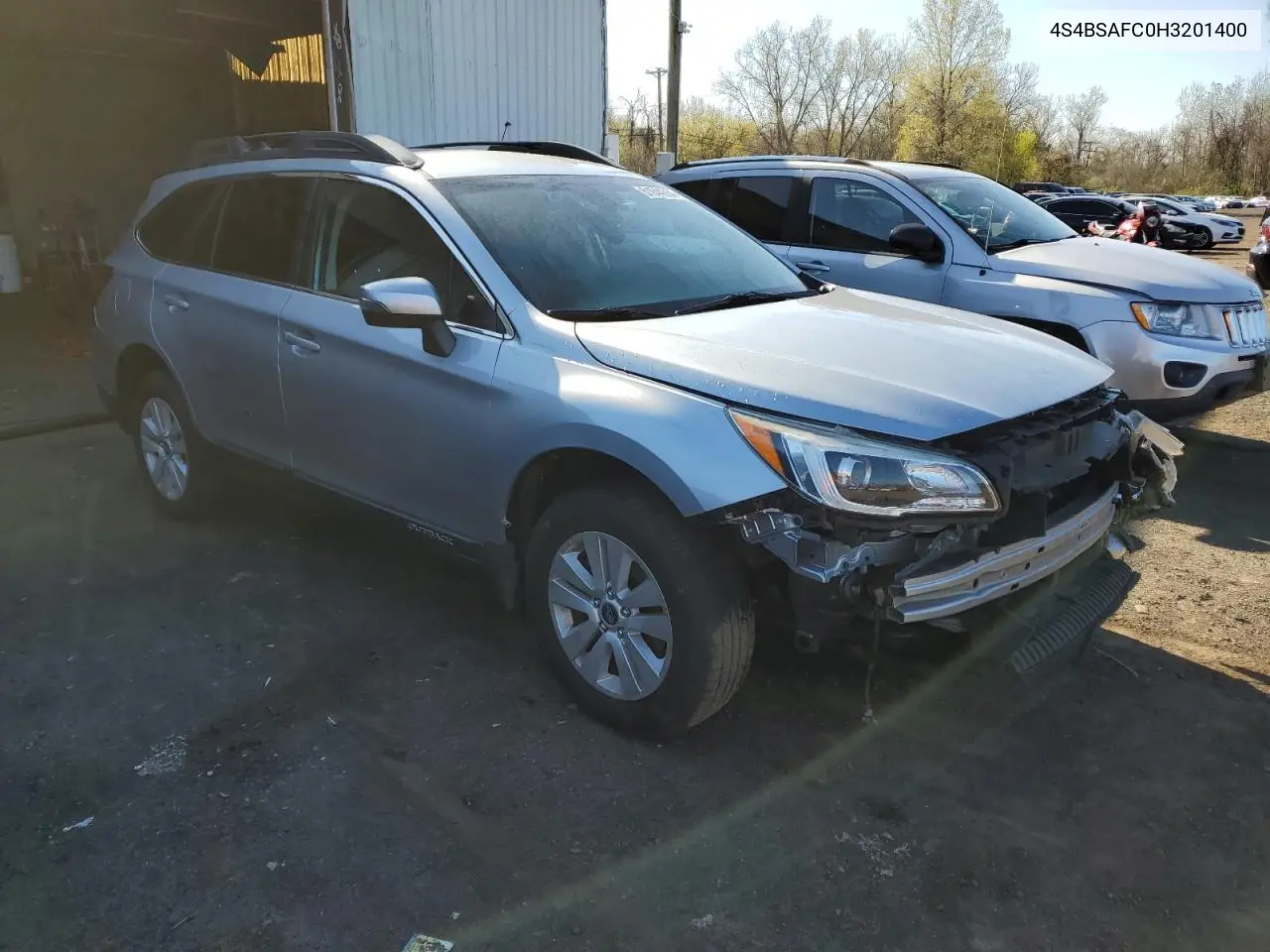 2017 Subaru Outback 2.5I Premium VIN: 4S4BSAFC0H3201400 Lot: 51944554