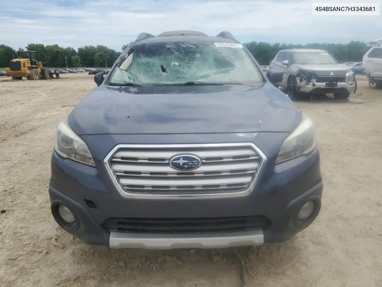 2017 Subaru Outback 2.5I Limited VIN: 4S4BSANC7H3343681 Lot: 53545935