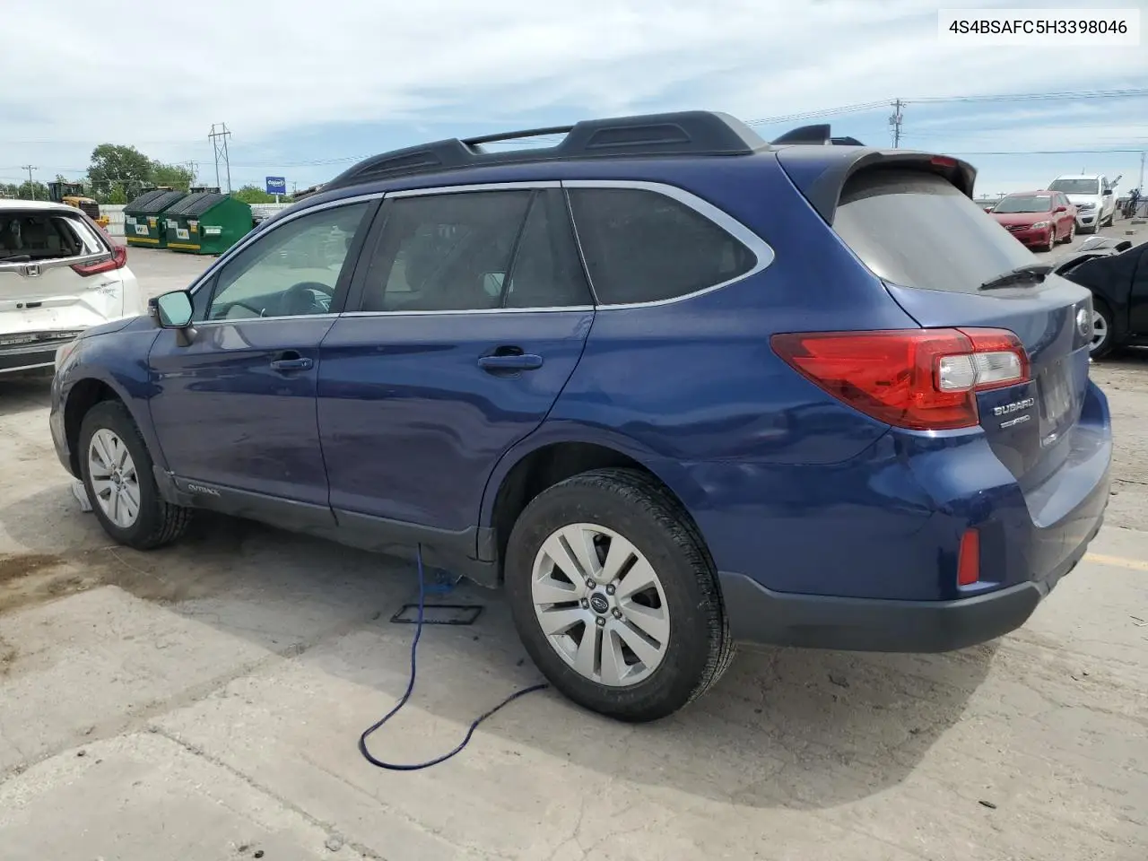 2017 Subaru Outback 2.5I Premium VIN: 4S4BSAFC5H3398046 Lot: 56700175