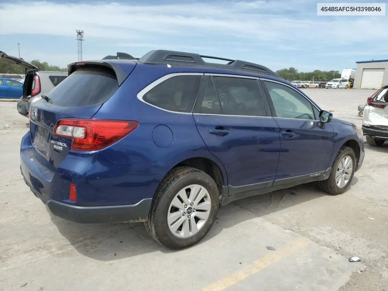 2017 Subaru Outback 2.5I Premium VIN: 4S4BSAFC5H3398046 Lot: 56700175