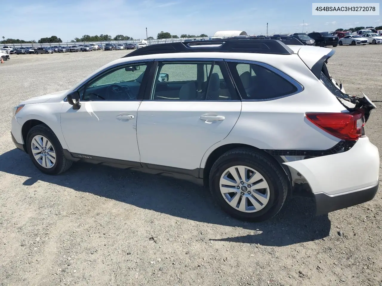 2017 Subaru Outback 2.5I VIN: 4S4BSAAC3H3272078 Lot: 56768745