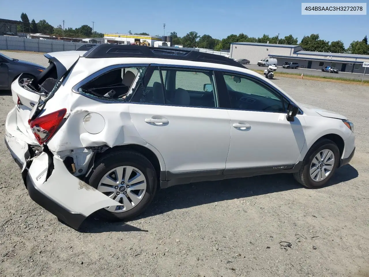 2017 Subaru Outback 2.5I VIN: 4S4BSAAC3H3272078 Lot: 56768745